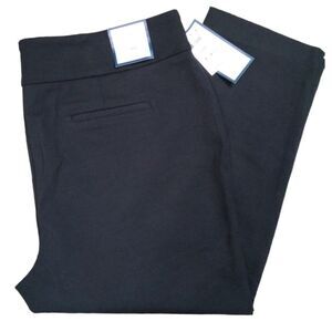 Charter Club Cambridge Slim Black Pants 22P